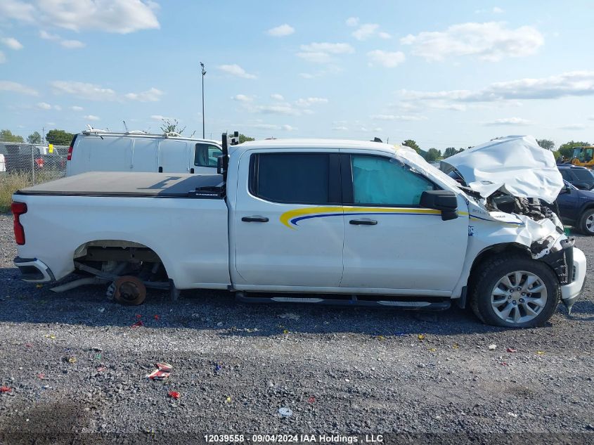 2021 Chevrolet Silverado 1500 VIN: 1GCPYBEH7MZ405453 Lot: 12039558