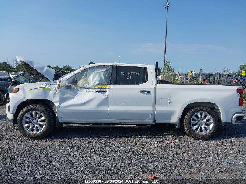 2021 Chevrolet Silverado 1500 VIN: 1GCPYBEH7MZ405453 Lot: 12039558