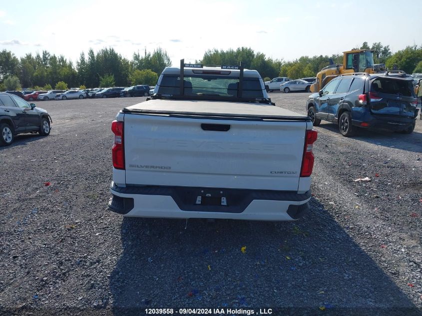 2021 Chevrolet Silverado 1500 VIN: 1GCPYBEH7MZ405453 Lot: 12039558