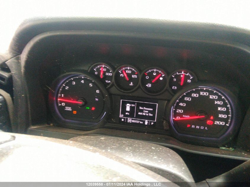 2021 Chevrolet Silverado 1500 VIN: 1GCPYBEH7MZ405453 Lot: 12039558