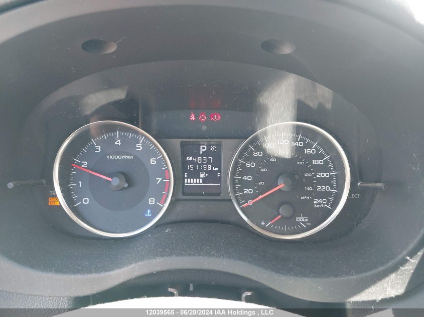 2015 Subaru Impreza Premium VIN: JF1GPAC61FH259015 Lot: 12039565