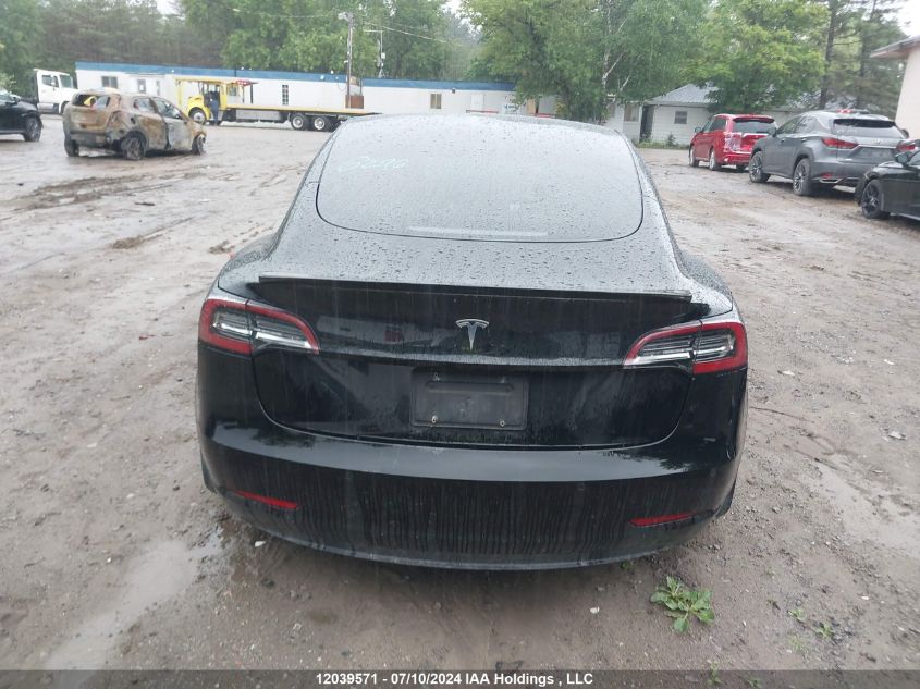 2021 Tesla Model 3 VIN: 5YJ3E1EA8MF856904 Lot: 12039571