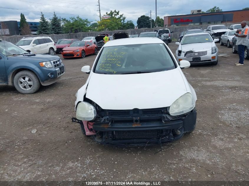 2008 Volkswagen Rabbit VIN: WVWDA71K88W236220 Lot: 12039575