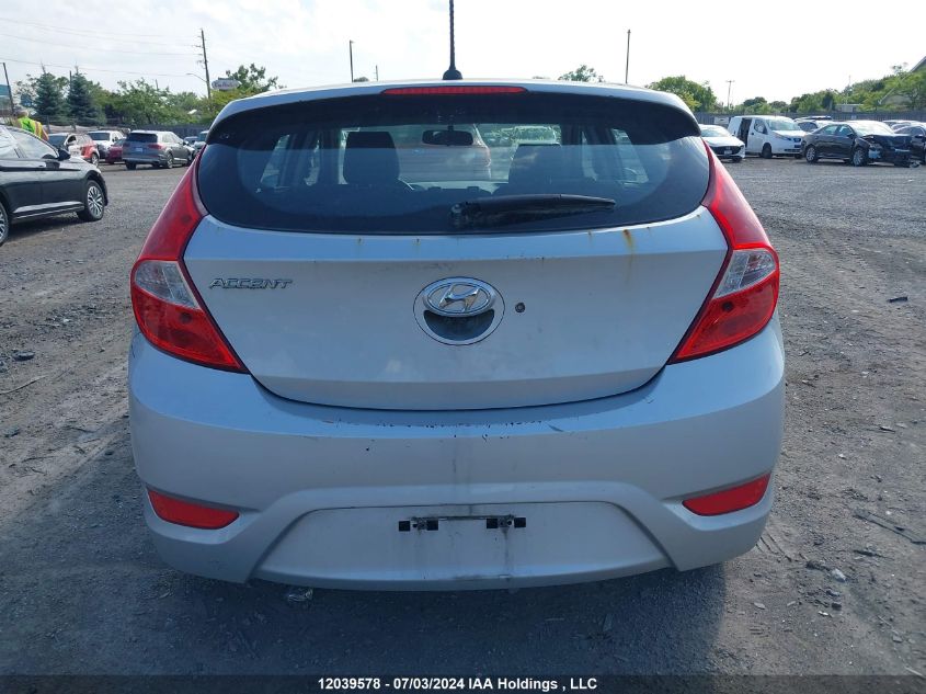 2015 Hyundai Accent VIN: KMHCT5AE2FU211595 Lot: 12039578