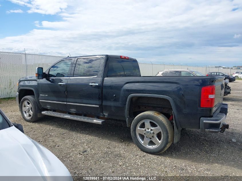 2015 GMC Sierra 2500Hd VIN: 1GT12ZE80FF550290 Lot: 12039581