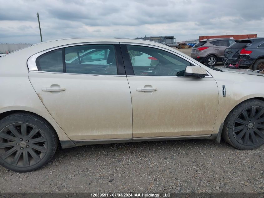 2009 Lincoln Mks VIN: 1LNHM94R69G625989 Lot: 12039591