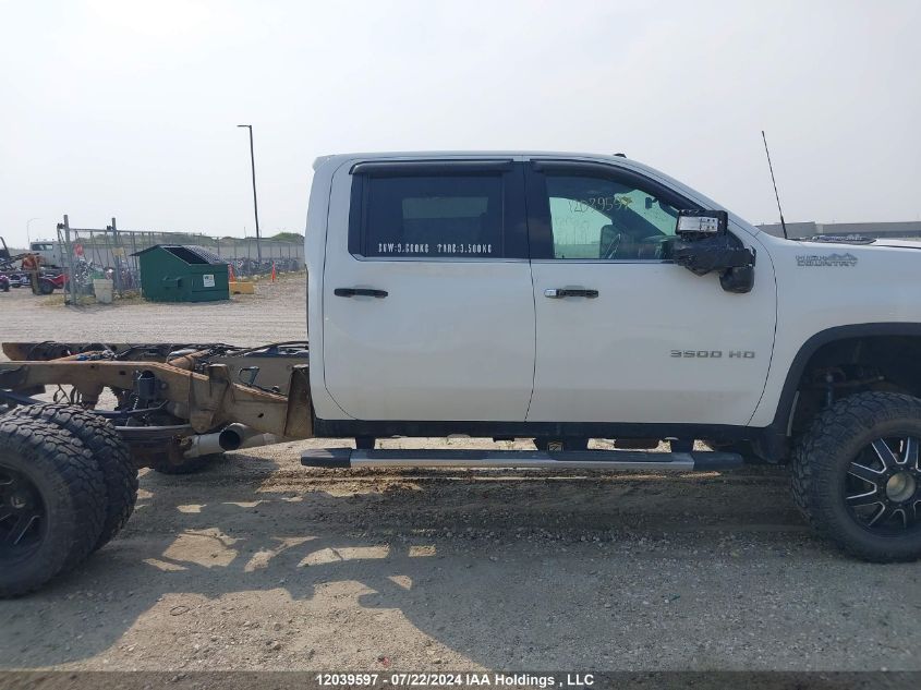 2021 Chevrolet Silverado K3500 High Country VIN: 1GC4YVEY2MF148191 Lot: 12039597