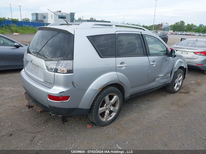 2008 Mitsubishi Outlander Xls VIN: JA4MT41X68Z605458 Lot: 12039604