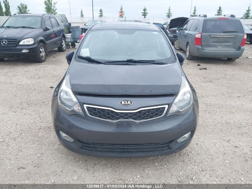 2013 Kia Rio VIN: KNADN4A33D6216475 Lot: 12039617