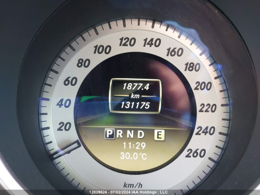 2012 Mercedes-Benz C-Class VIN: WDDGF8FB1CA613575 Lot: 12039624