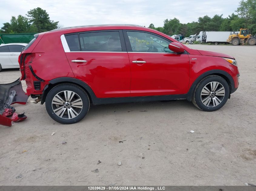2014 Kia Sportage VIN: KNDPCCAC3E7584165 Lot: 12039629