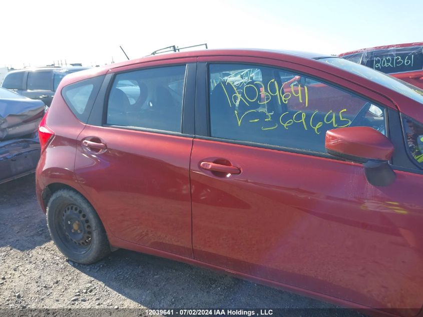 2016 Nissan Versa Note VIN: 3N1CE2CP3GL369695 Lot: 12039641