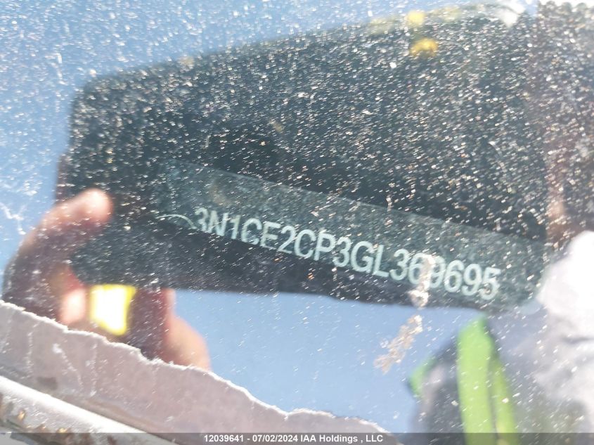 2016 Nissan Versa Note VIN: 3N1CE2CP3GL369695 Lot: 12039641