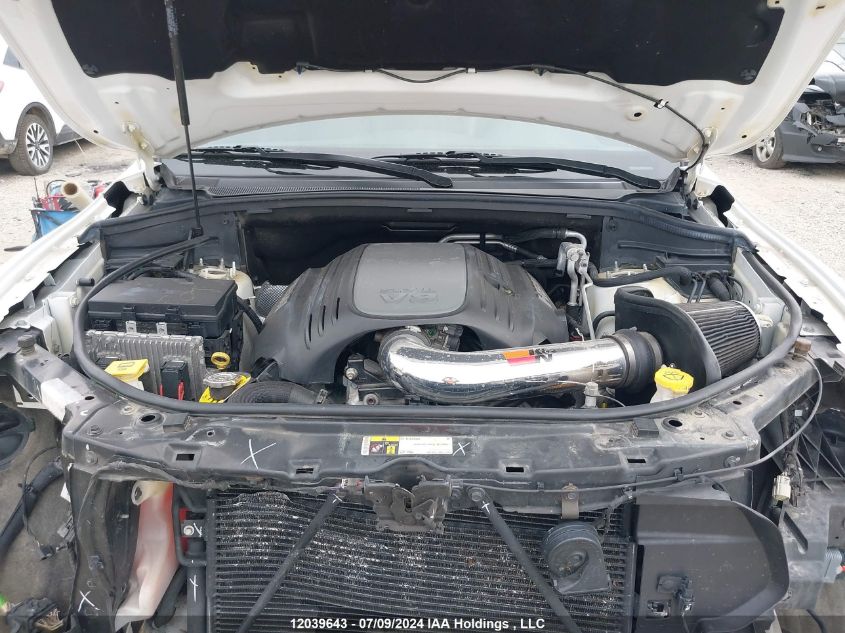 2017 Dodge Durango R/T VIN: 1C4SDJCT4HC870787 Lot: 12039643