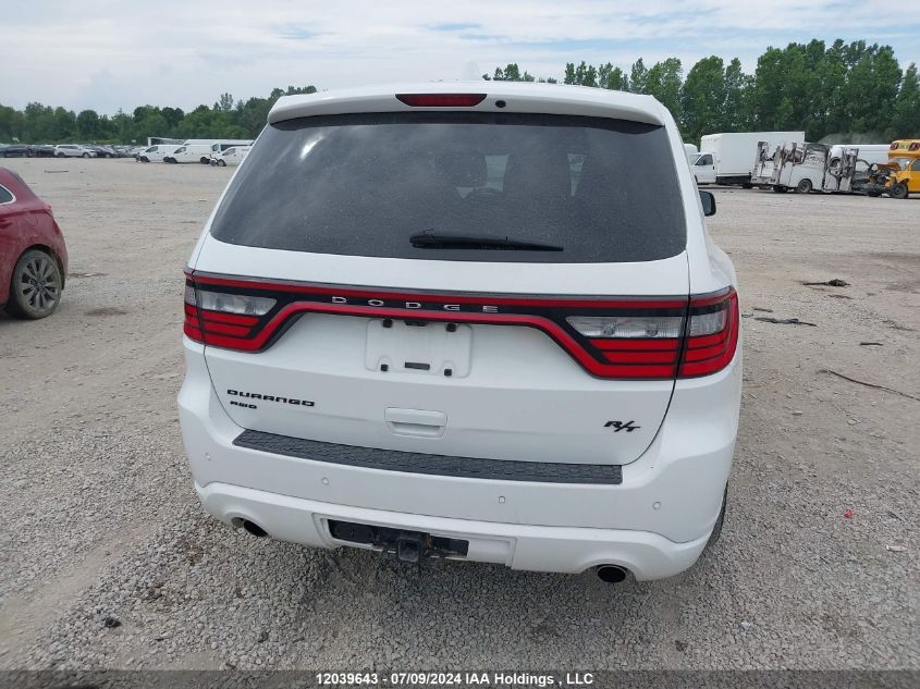 2017 Dodge Durango R/T VIN: 1C4SDJCT4HC870787 Lot: 12039643