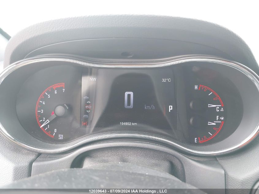 2017 Dodge Durango R/T VIN: 1C4SDJCT4HC870787 Lot: 12039643