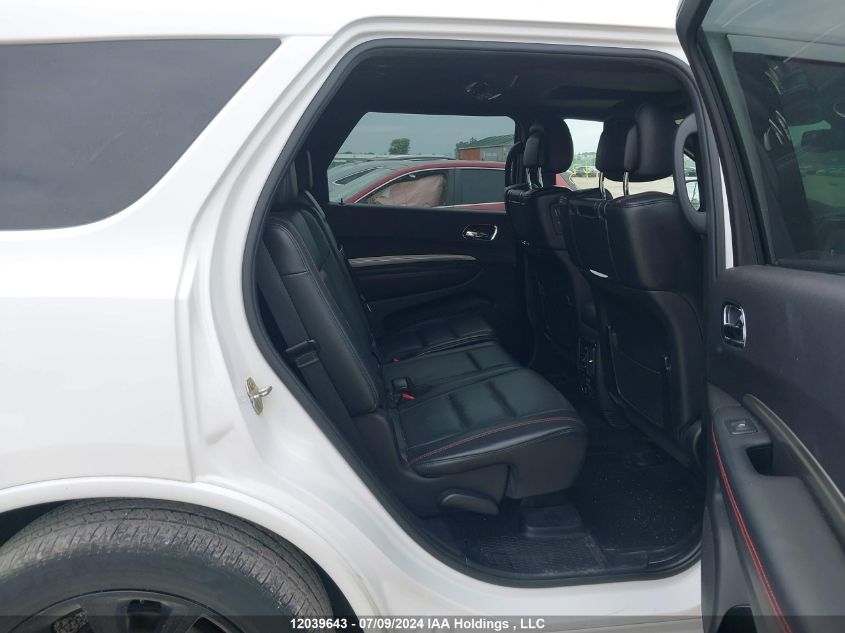 2017 Dodge Durango R/T VIN: 1C4SDJCT4HC870787 Lot: 12039643