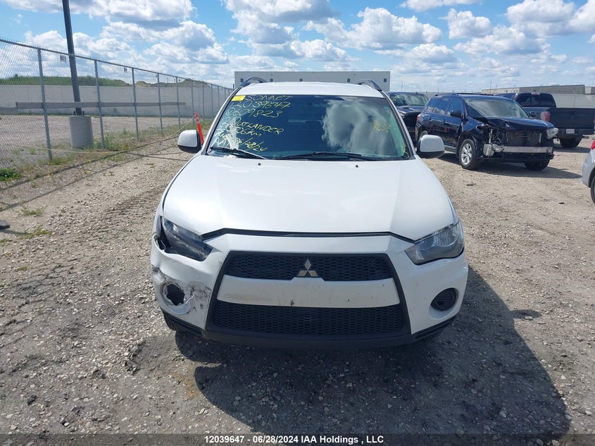 2012 Mitsubishi Outlander VIN: JA4AT2AW6CU609823 Lot: 12039647