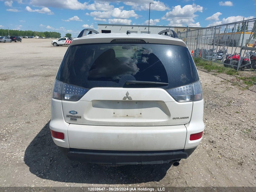 2012 Mitsubishi Outlander VIN: JA4AT2AW6CU609823 Lot: 12039647