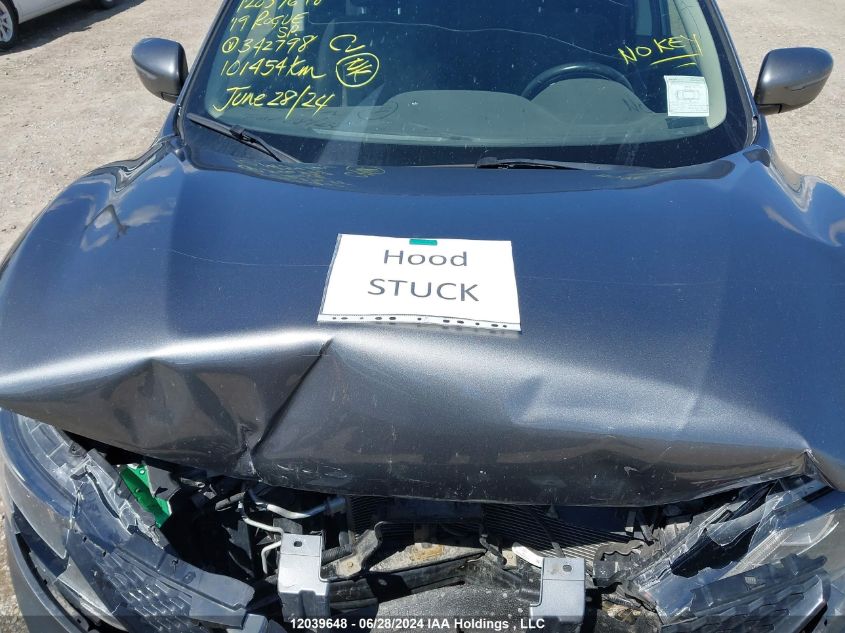 2019 Nissan Rogue Sport S/Sv/Sl VIN: JN1BJ1CR2KW342798 Lot: 12039648