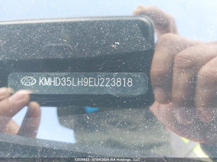 2014 Hyundai Elantra VIN: KMHD35LH9EU223818 Lot: 12039653