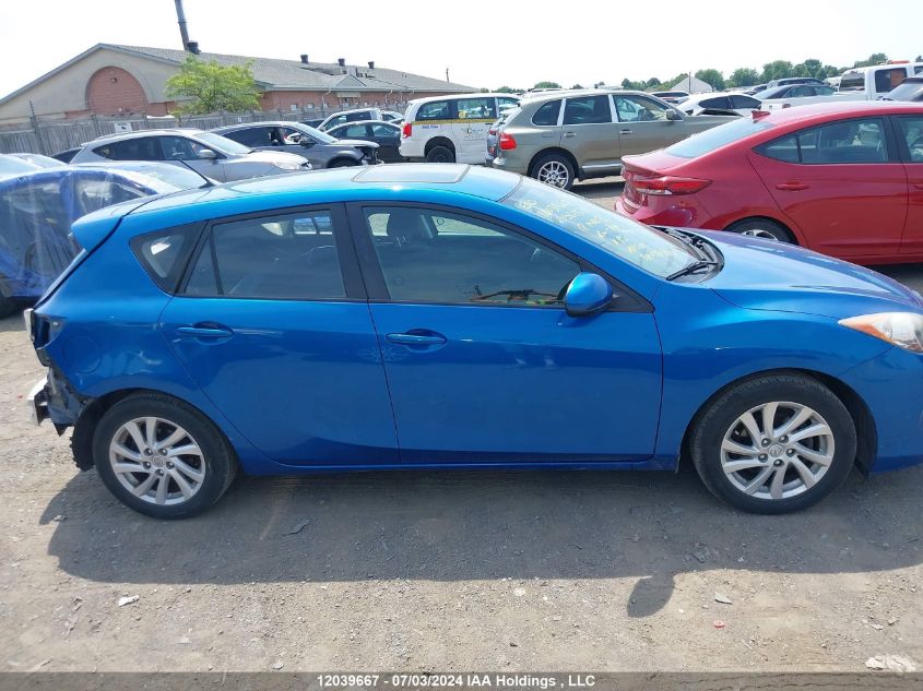 2012 Mazda Mazda3 VIN: JM1BL1KFXC1562588 Lot: 12039667