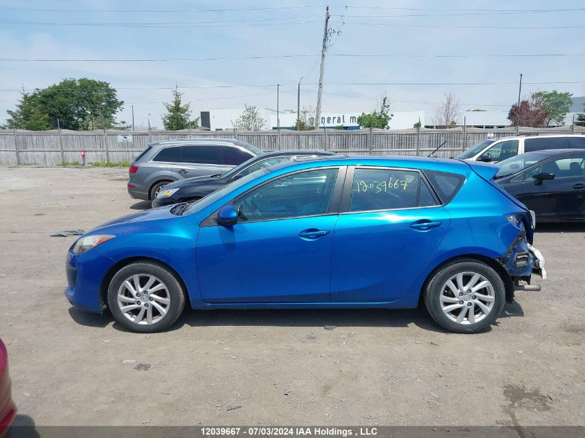 2012 Mazda Mazda3 VIN: JM1BL1KFXC1562588 Lot: 12039667