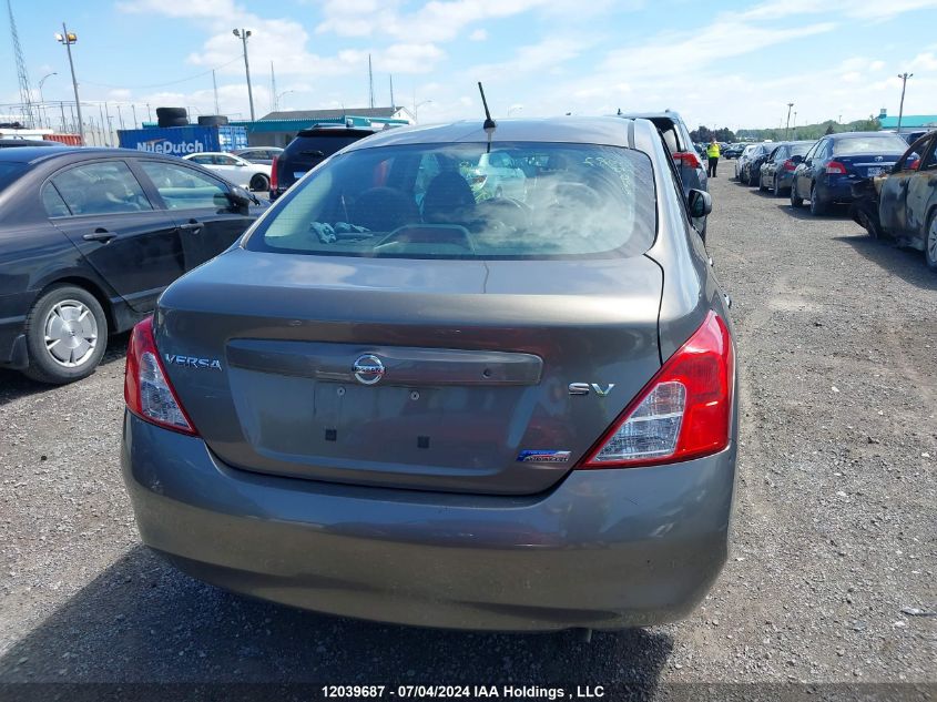 2012 Nissan Versa VIN: 3N1CN7AP0CL900510 Lot: 12039687