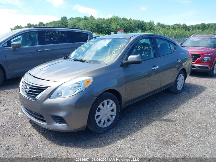 2012 Nissan Versa VIN: 3N1CN7AP0CL900510 Lot: 12039687