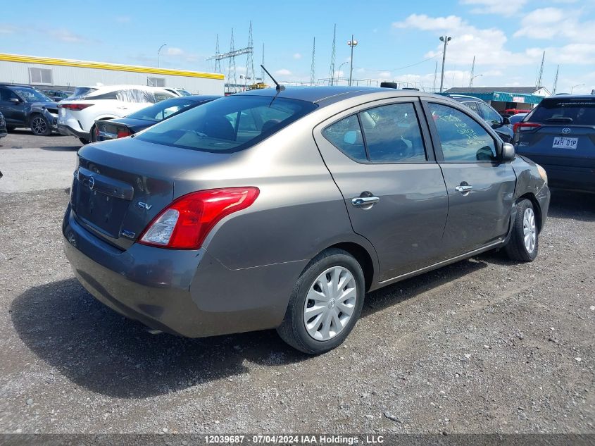 2012 Nissan Versa VIN: 3N1CN7AP0CL900510 Lot: 12039687