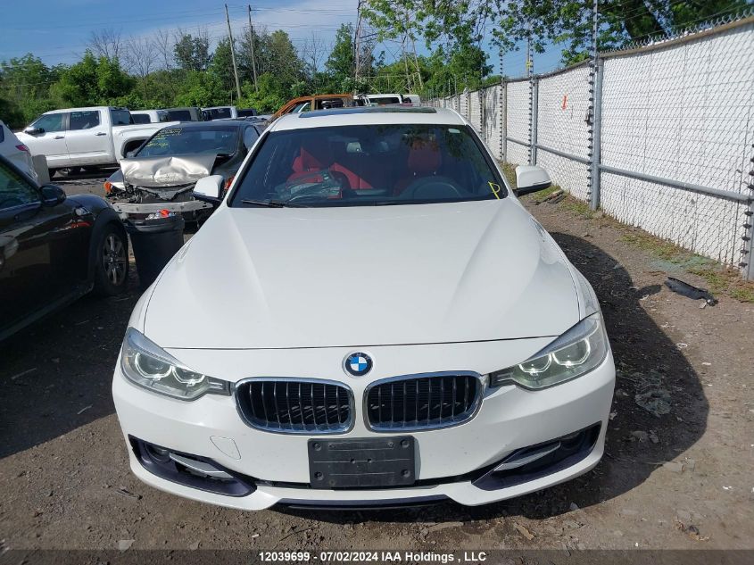 2013 BMW 3 Series VIN: WBA3B3C56DJ811833 Lot: 12039699