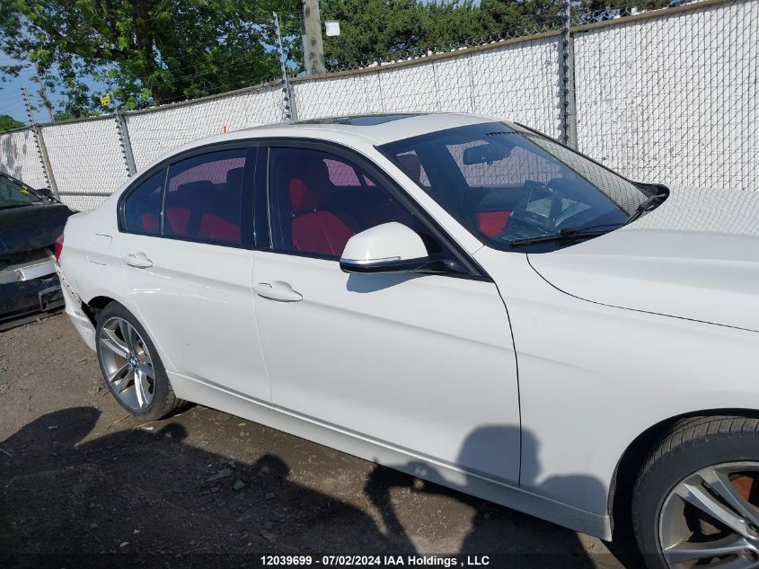 2013 BMW 3 Series VIN: WBA3B3C56DJ811833 Lot: 12039699