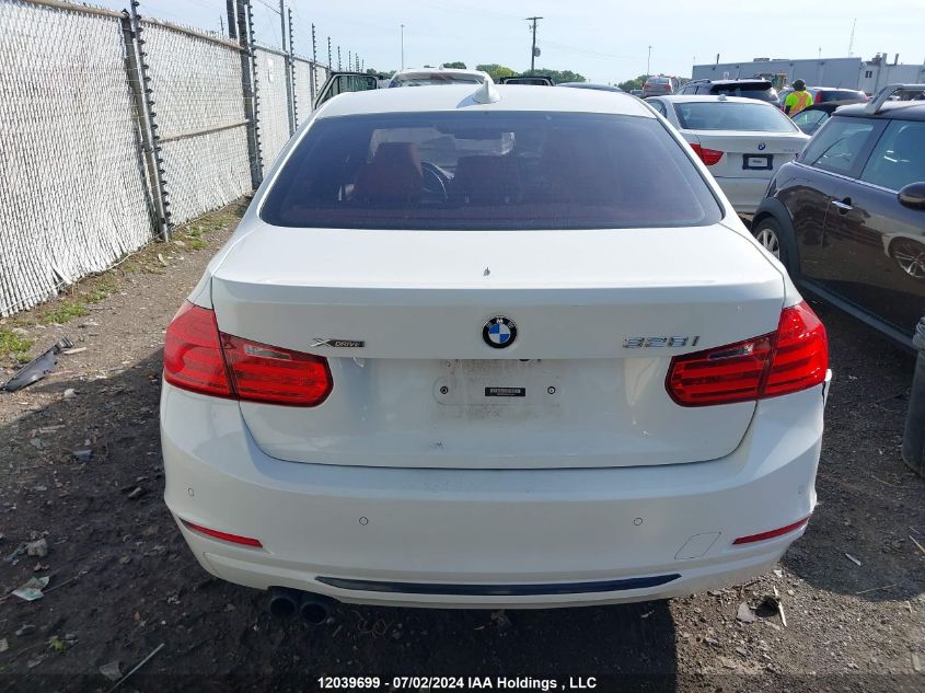 2013 BMW 3 Series VIN: WBA3B3C56DJ811833 Lot: 12039699