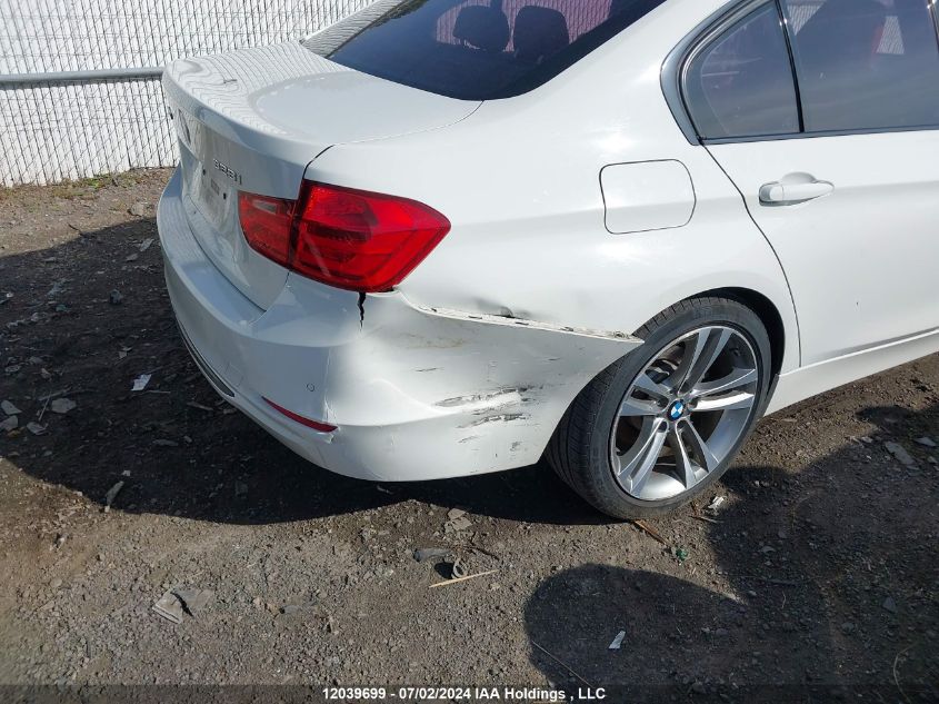 2013 BMW 3 Series VIN: WBA3B3C56DJ811833 Lot: 12039699