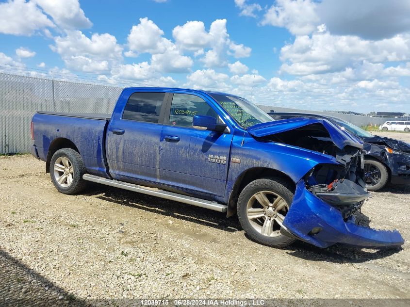 2015 Ram 1500 Sport VIN: 1C6RR7UT2FS598915 Lot: 12039715