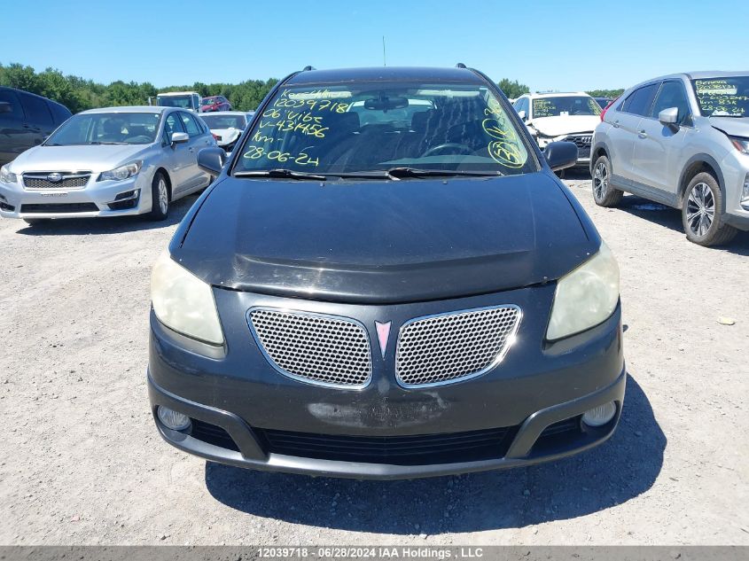 2006 Pontiac Vibe VIN: 5Y2SL65876Z431456 Lot: 12039718