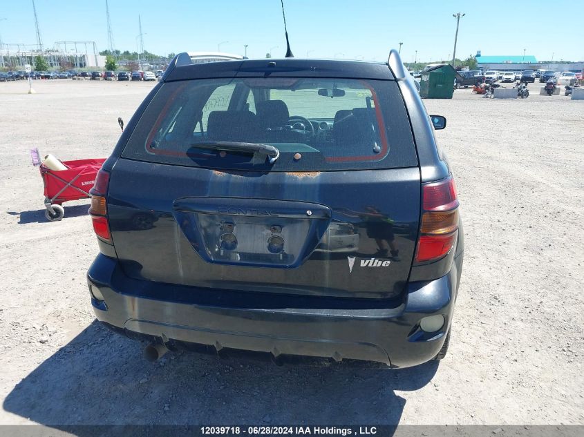 2006 Pontiac Vibe VIN: 5Y2SL65876Z431456 Lot: 12039718