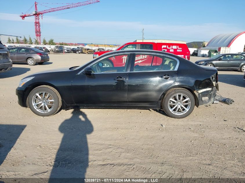 2008 Infiniti G35 VIN: JNKBV61F98M250193 Lot: 12039721