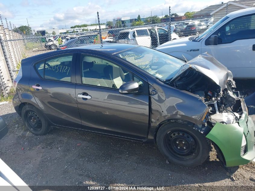 2012 Toyota Prius C Technology VIN: JTDKDTB34C1503549 Lot: 12039727