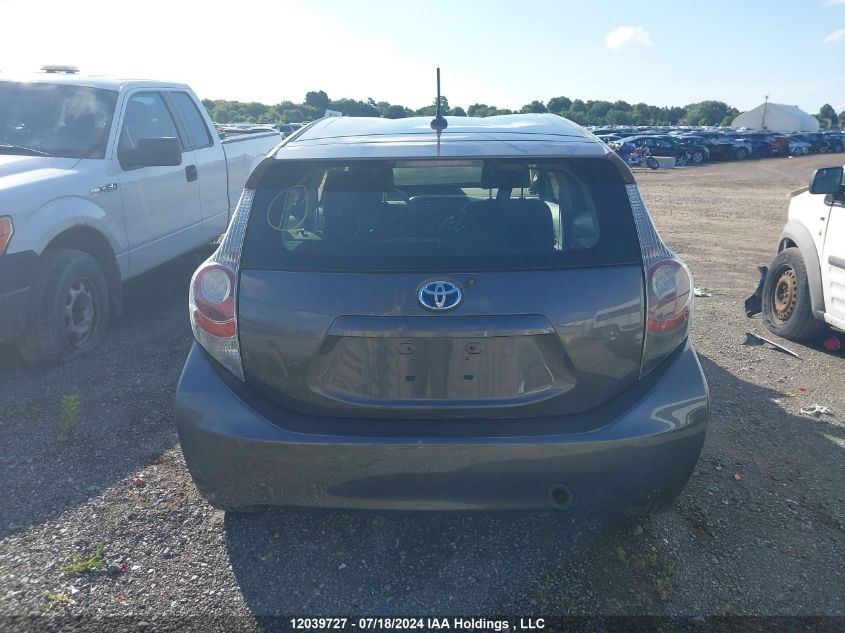 2012 Toyota Prius C Technology VIN: JTDKDTB34C1503549 Lot: 12039727