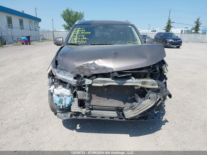 2018 Mitsubishi Outlander Gt VIN: JA4JZ4AX4JZ601576 Lot: 12039733