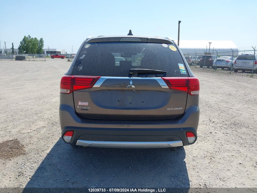 2018 Mitsubishi Outlander Gt VIN: JA4JZ4AX4JZ601576 Lot: 12039733