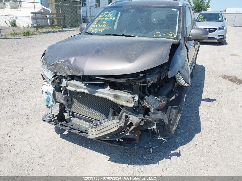 2018 Mitsubishi Outlander Gt VIN: JA4JZ4AX4JZ601576 Lot: 12039733