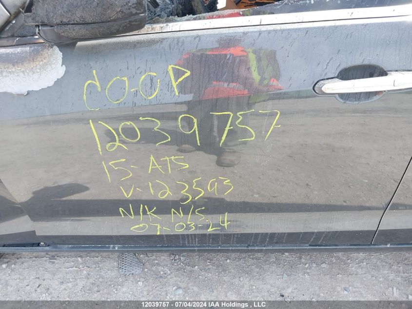 2015 Cadillac Ats VIN: 1G6AG5RX7F0123593 Lot: 12039757