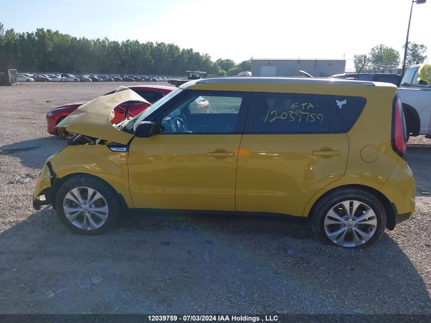 2015 Kia Soul VIN: KNDJP3A56F7180077 Lot: 12039759