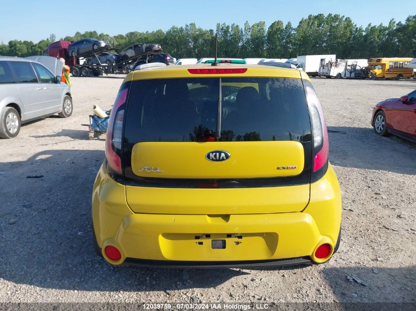 2015 Kia Soul VIN: KNDJP3A56F7180077 Lot: 12039759