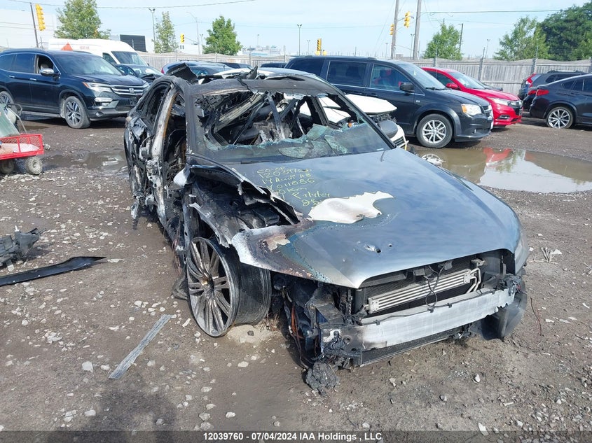 2014 Audi A8 VIN: WAUAGAFD2EN011086 Lot: 12039760