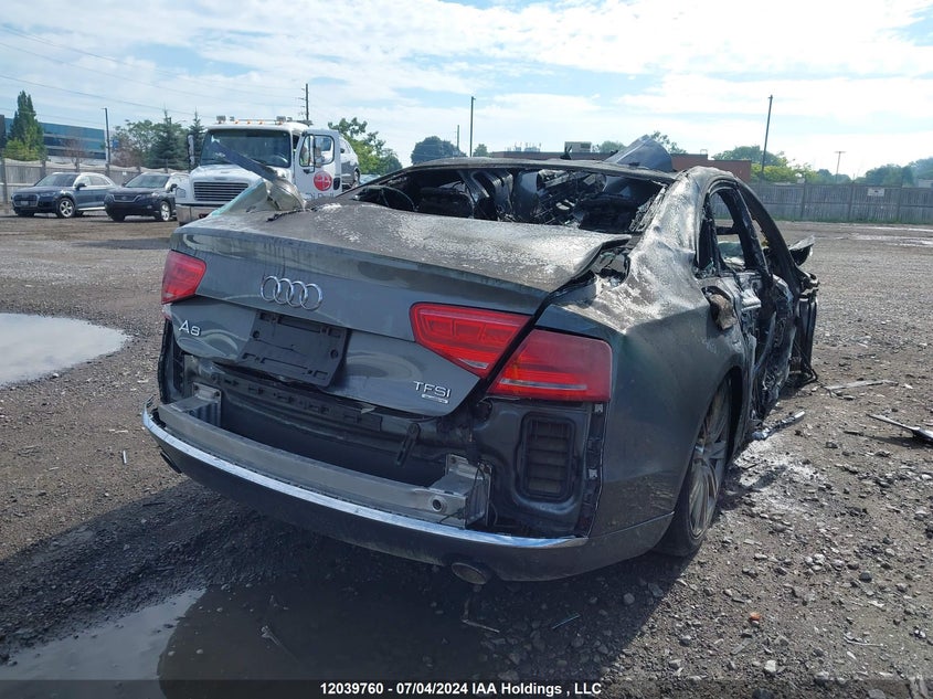 2014 Audi A8 VIN: WAUAGAFD2EN011086 Lot: 12039760