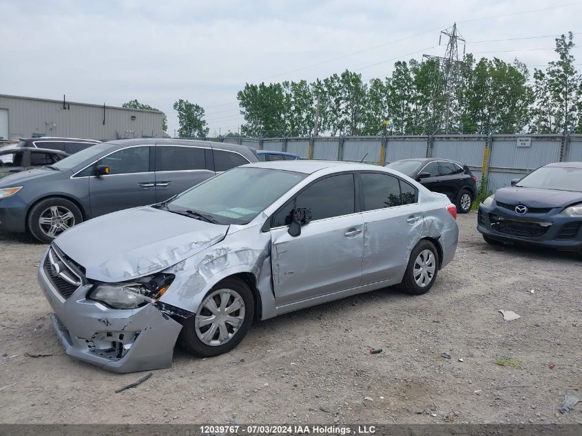 2016 Subaru Impreza VIN: JF1GJAA69GH012959 Lot: 12039767