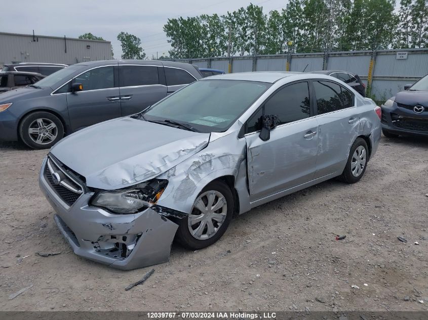 2016 Subaru Impreza VIN: JF1GJAA69GH012959 Lot: 12039767